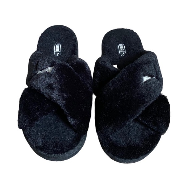 Puma Fuzzy Sandal Slippers - Picture 1 of 4